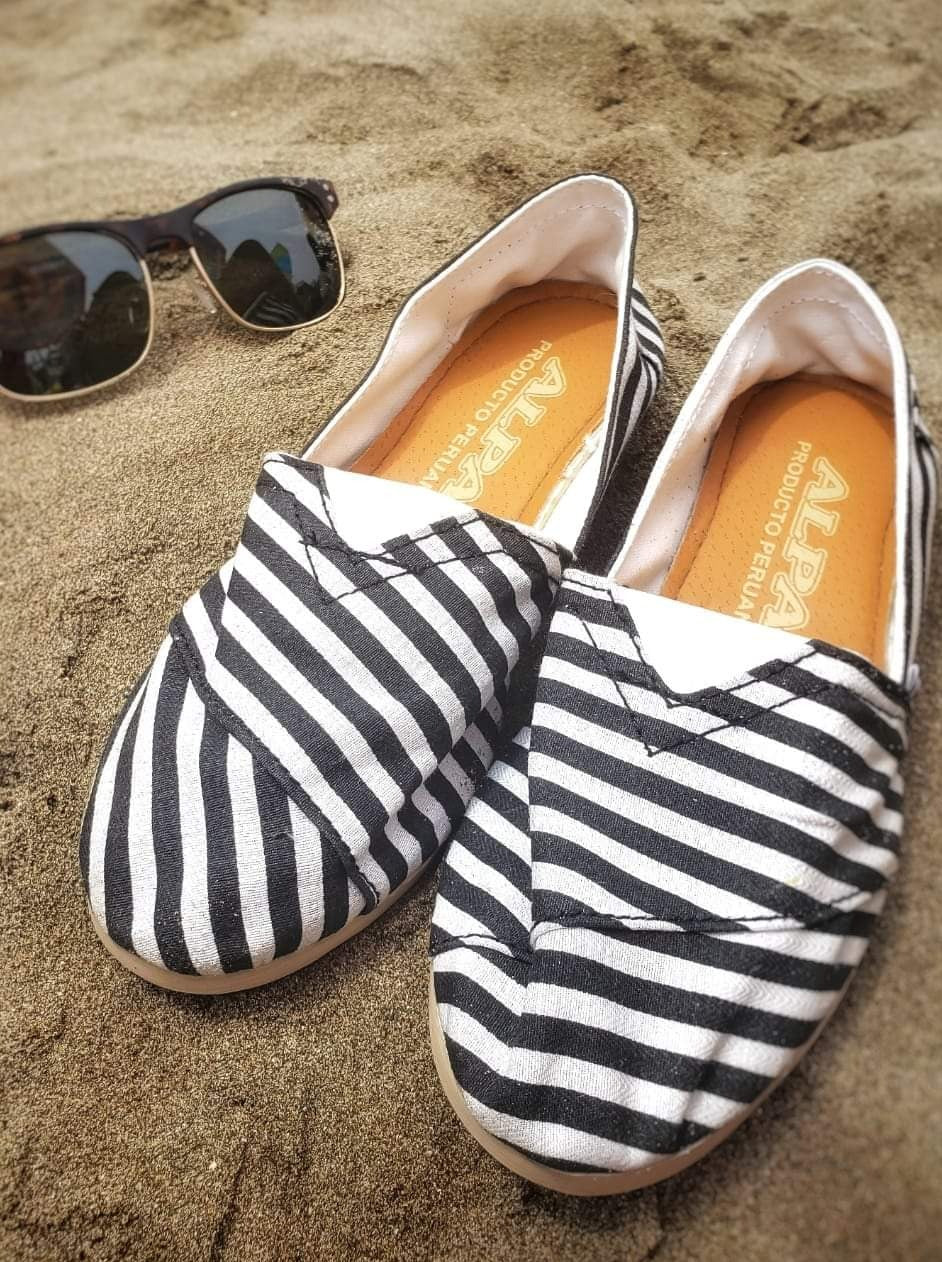 Alpargata | Rayas Negras