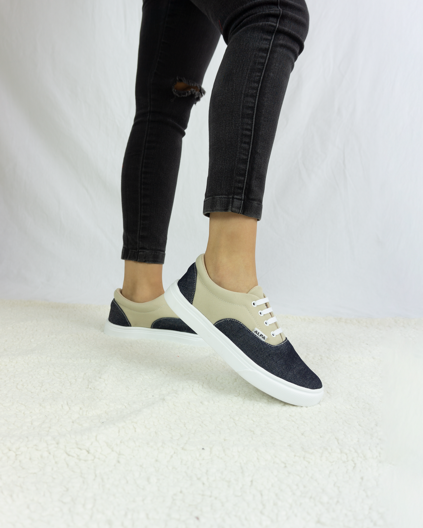 Pasadores | Arena denim
