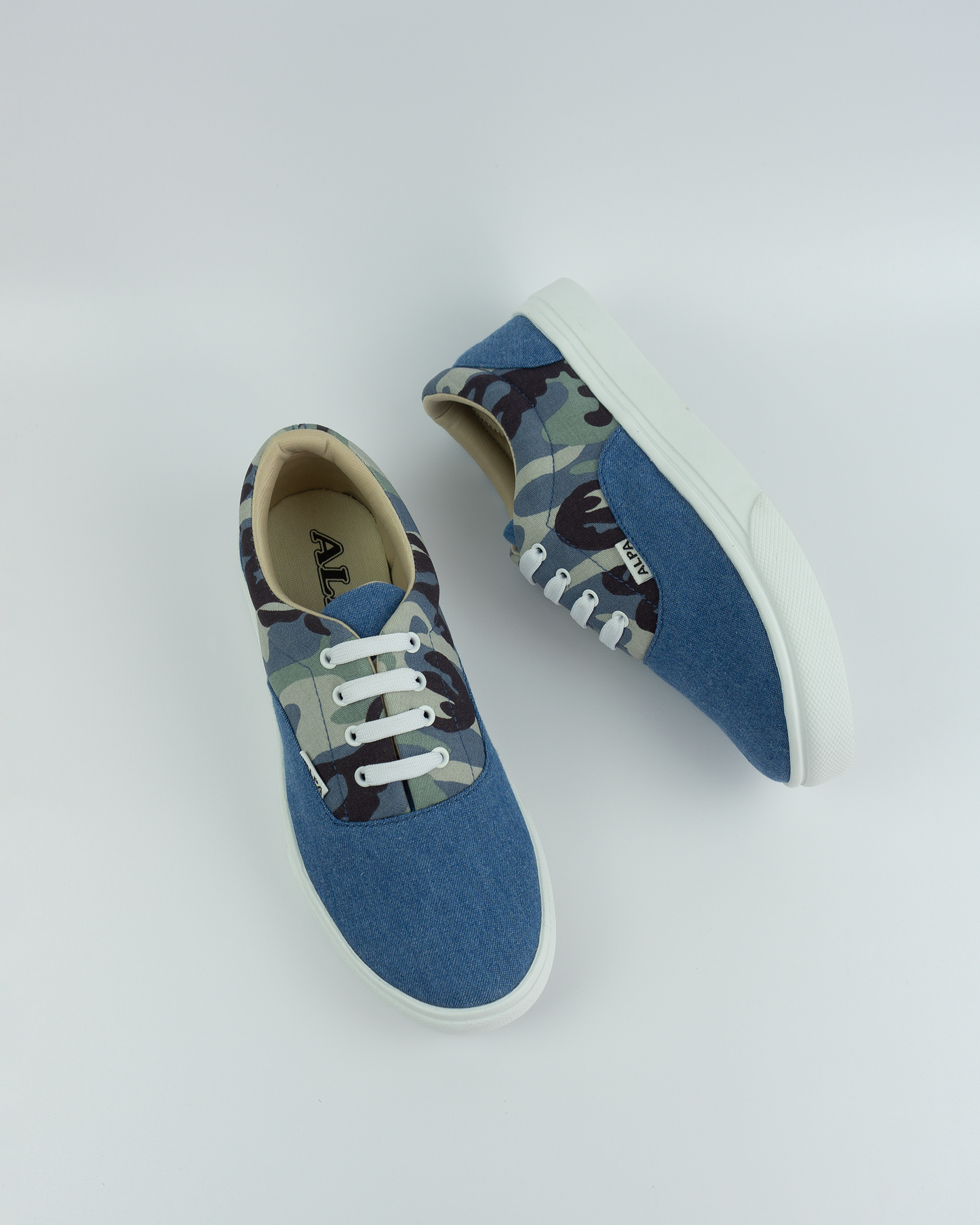 Pasadores | Denim cargo celeste