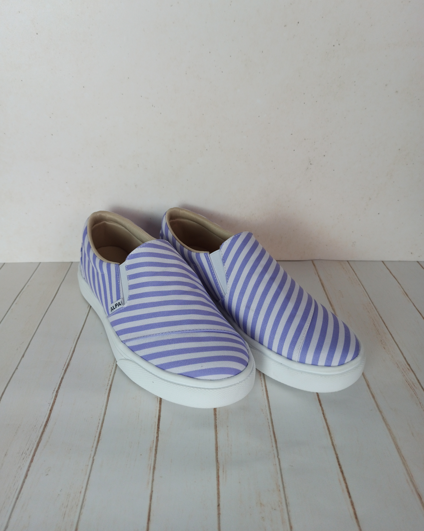 Slip on | Rayas lilas