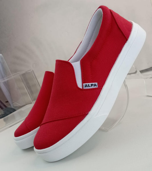 Slip on | Rojo