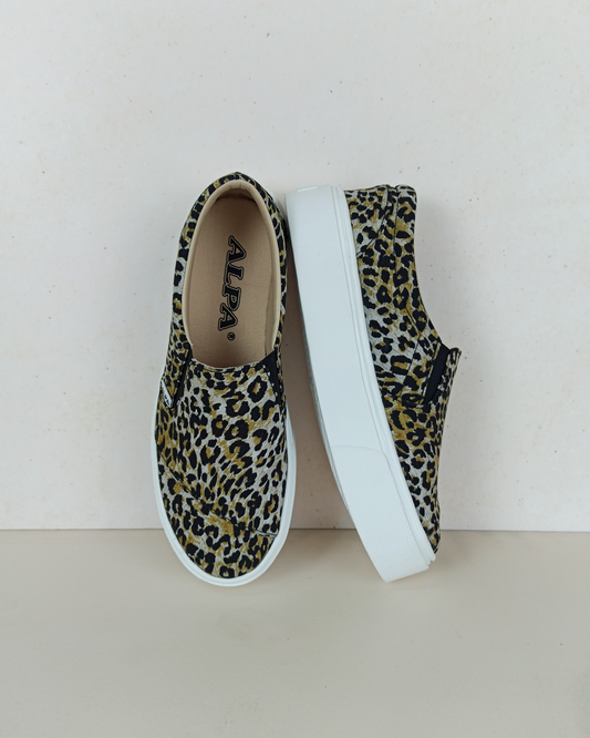 Slip on | Leopardo crema